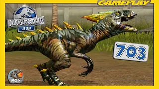 Les RAPTORS ne CHARGENT PAS ► JURASSIC WORLD: Le Jeu 703 - royleviking