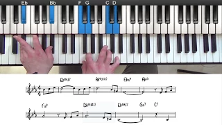 "Tenderly" Jazz Piano Lesson | How To Read Lead Sheets