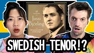 Our FIRST Reaction to Jussi Björling - O HELGA NATT (O Holy Night in SWEDISH!!)