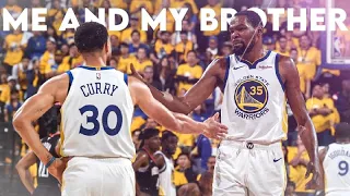 ME AND MY BROTHER~steph curry and kd collab with sports prod