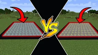 TAJNÝ DŮM POD DIAMOND ORE VS TAJNÝ DŮM POD GOLD ORE !!! - MCCITRON VS BAUCHYČ