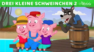 Drei kleine Schweinchen Gehen Campen Märchen Gute Nacht geschichte für kinder | Gutenachtgeschichten