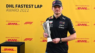 Max Verstappen wins 2022 DHL Fastest Lap Award