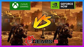 GEARS 5 - GeForce NOW vs Xbox Cloud Gaming - 1080P 60 FPS Comparison