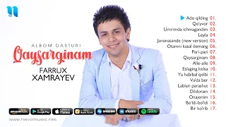 Farrux Xamrayev - Qaysarginam nomli albom dasturi 2019