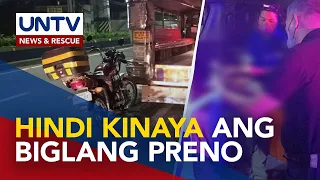 Motorcycle rider, sugatan matapos sumalpok sa sinusundang jeep sa Imus, Cavite
