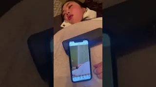 My GF trying to out-snore herself