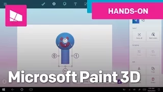 Hands on with Microsoft Paint 3D - The next version of Paint!