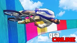 ОЧЕНЬ ДЛИННЫЙ ВОЛРАЙД НА ВЕЛОСИПЕДЕ В GTA 5 ONLINE