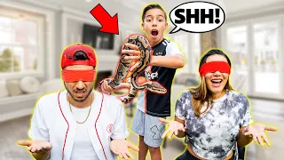 SCARING My Parents With a GIANT SNAKE!!! | The Royalty Family