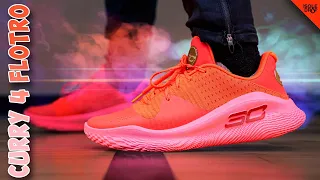 Stephen Curry's BEST SHOE YET?! Curry 4 Low Flotro Performance Review!