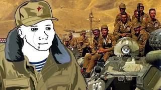 Группа крови but you’re a soviet soldier in Afghanistan