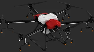 F30 new hexacopter agricultural spraying and spreading drone