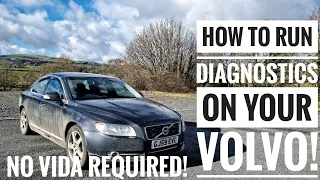 How to run Diagnostics on your Volvo *WITHOUT VIDA*