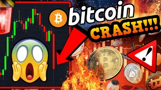 Bitcoin is Crashing HARD…... Is The Bull Run FINALLY Over?