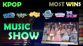 KPOP IDOLS WITH MOST WINS IN MUSIC SHOWS (2014.3 ~ 2020. 8)