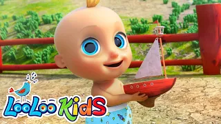 [ 3 HOURS ] Row, Row, Row Your Boat 🚢 THE BEST Songs for Children - LooLoo Kids