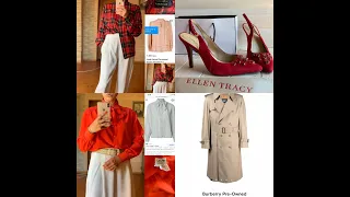 Удачные Находки в Секонд-Хенде.Celine,Burberry’s,ELLEN TRACY, Louis feaud.MaxMara Weekend.Coccinelle