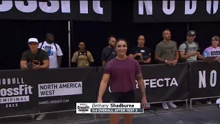 North America West Semifinals 2023 - Women’s Event 4/5 - Final Heat #crossfit #crossfitsemifinals