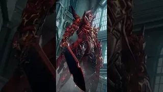 Dante's Devil Trigger form in Devil May Cry Peak of Combat