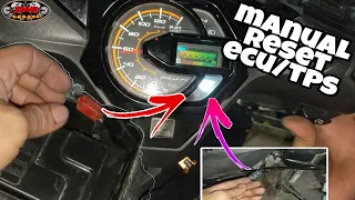 paano mag manual reset sa honda beat fi || kahit ikaw kaya mo  na ito gawin duet your self✌️