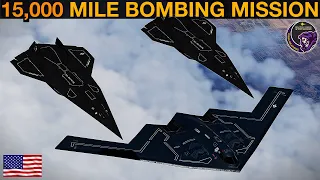 15,000 Miles - The Longest Range Bombing Mission In History | DCS Reenactment