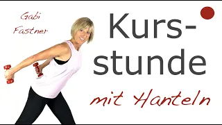 🍒 40 min. Home Fitness mit KleinHanteln | Ganzkörper-Training