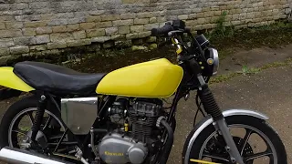 1980 Kawasaki KZ400 classic project motorcycle