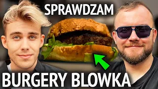 Sprawdzam BURGERY BLOWKA - TEST Blow Burgers [Blowek i jego burger - recenzja] | GASTRO VLOG 530