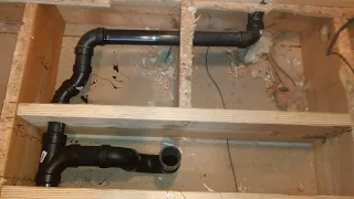 how to cut floor joist for plumbing
