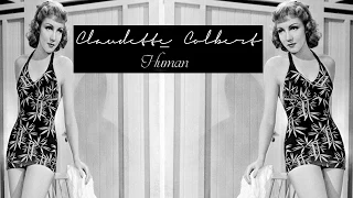 "I can..." || Claudette Colbert