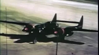 Northrop P-61 Black Widow Night Fighters in Color -1945