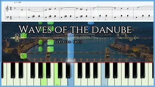 Waves of the Danube - Piano Tutorial - Fácil