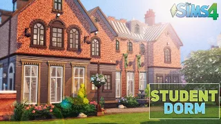 Студенческая Общага / Университетское общежитие (No CC) the Sims 4 | Симс 4 Строительство