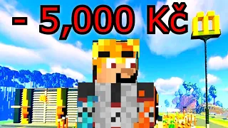 Proč Jsem PROHRÁL 5,000 Kč ve STAVĚCÍ SOUTĚŽI v Minecraftu?