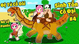 MỀU THỬ THÁCH 24GIỜ SINH TỒN CỔ ĐẠI TRONG MINECRAFT TẬP 4*REDHOOD CẦU HÔN MỀU BẰNG KHỦNG LONG CỔ DÀI