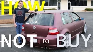 How Not to Buy a VW GTI