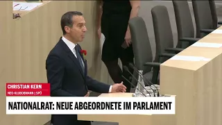 Neue Abgeordnete: Rede von Kern