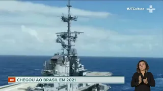 Maior navio da Marinha, porta-aviões São Paulo continua sem atracar em nenhum porto