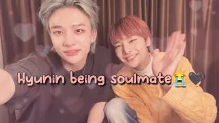 Stray kids hyunjin and jeongin being soulmate pt.1🖤