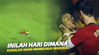 "Sebelum Jadi Sahabat Sejati" Inilah Hari Dimana Ronaldo Ingin Baku Hantam Dengan Marcelo