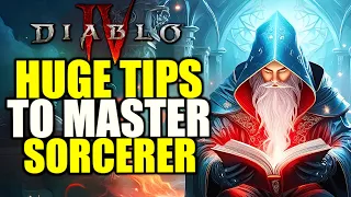 Diablo 4 Sorcerer Guide - INFINITE Mana, FASTER Cooldowns and HUGE Damage