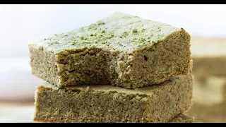 The Best Fudgy Matcha Brownies! (vegan & chewy) | plant.well