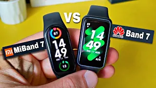 Huawei Band 7 vs Xiaomi Mi Band 7 | Wielkie starcie dwóch potężnych rywali! 🔥