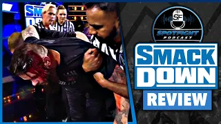 SmackDown 🔵 Autounfall & Blut durch Bloodline! 5 Wrestler entlassen - WWE Wrestling Review 19.04.24