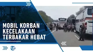 Video Kecelakaan Beruntun Tol Cipularang, Mobil Terbakar Hebat dan Melibatkan 21 Kendaraan