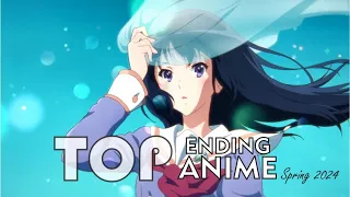 Top Anime Endings Spring 2024. Final ver.