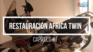 RESTYLING MOTO TRAIL CLÁSICA / HONDA ÁFRICA TWIN 750 / REJUVENECIENDO A LA REINA / PRIMERA PARTE