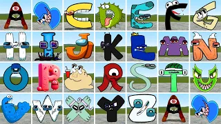 NEW Alphabet Lore But Everyone Is Different Versions (Full Version A-Z) In Garry's Mod!