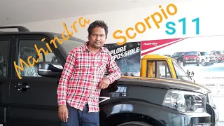 #Mahindra# Scorpio #s11# walk around review #Telugu